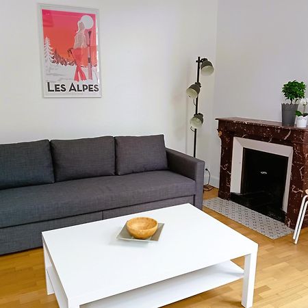 102 - Appart Renove Avec Grand Salon Et 1 Chambre - Tram Et Clinique Mutualiste A 1 Min Grenoble Exterior photo