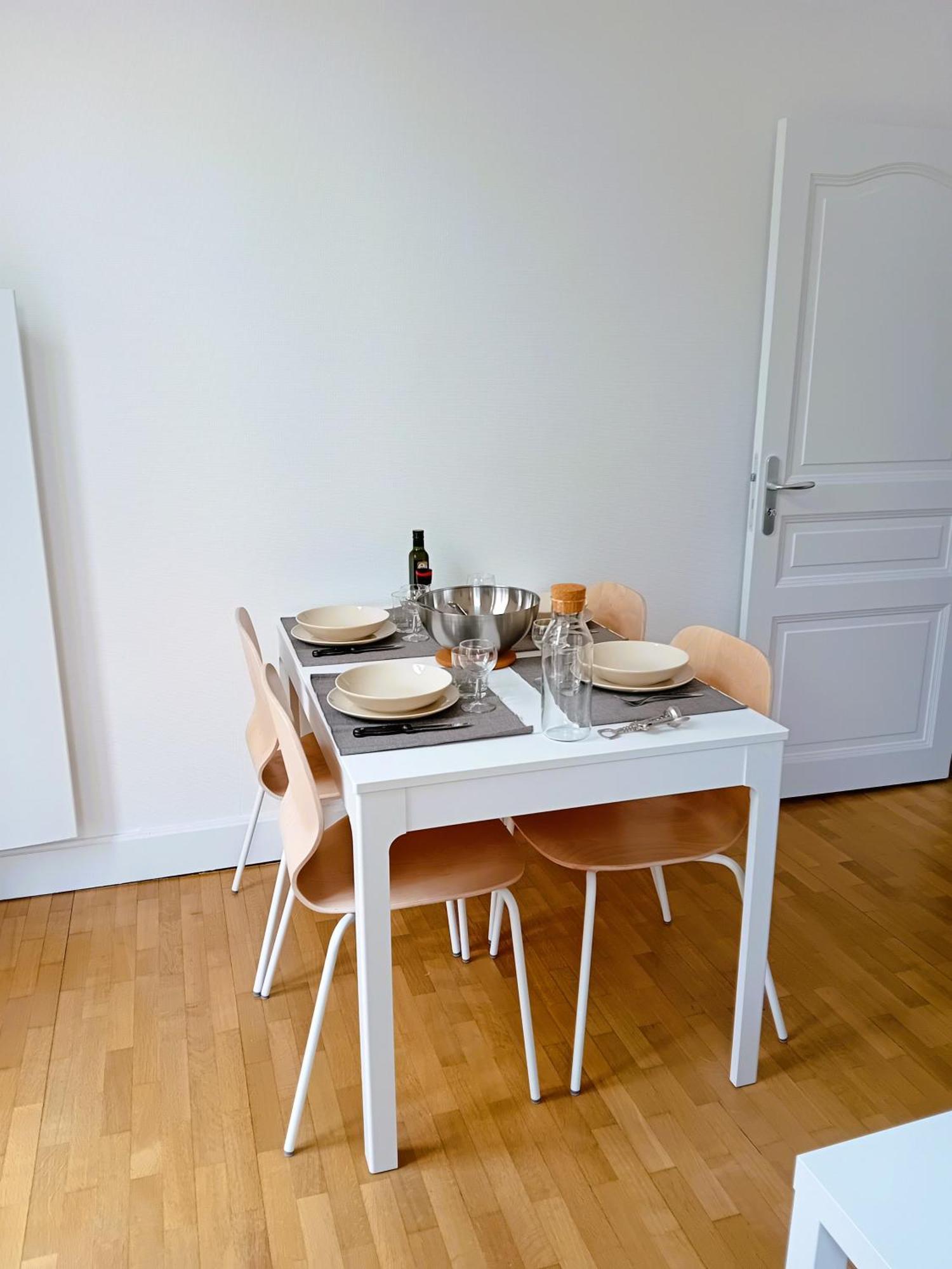 102 - Appart Renove Avec Grand Salon Et 1 Chambre - Tram Et Clinique Mutualiste A 1 Min Grenoble Exterior photo